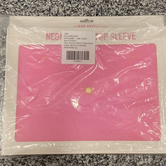 Urban Outfitters Other - Urban Outfitters 13" Neon Pink Laptop Bag (Sleeve Case)